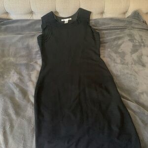 Diane Von Furstenberg Black Midi Dress